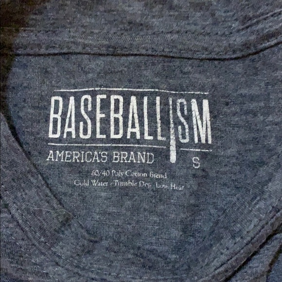 Baseballism 2+4+3=2 shirt, size: small - Picture 2 of 2